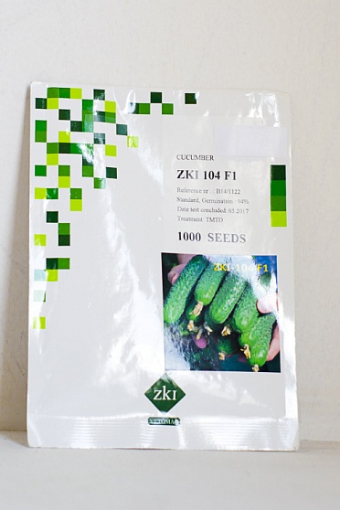 Купить семена огурца zki104 f1 1000c