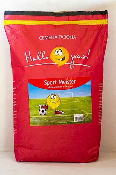 Купить семена газонной травы sport meister gras (10кг)
